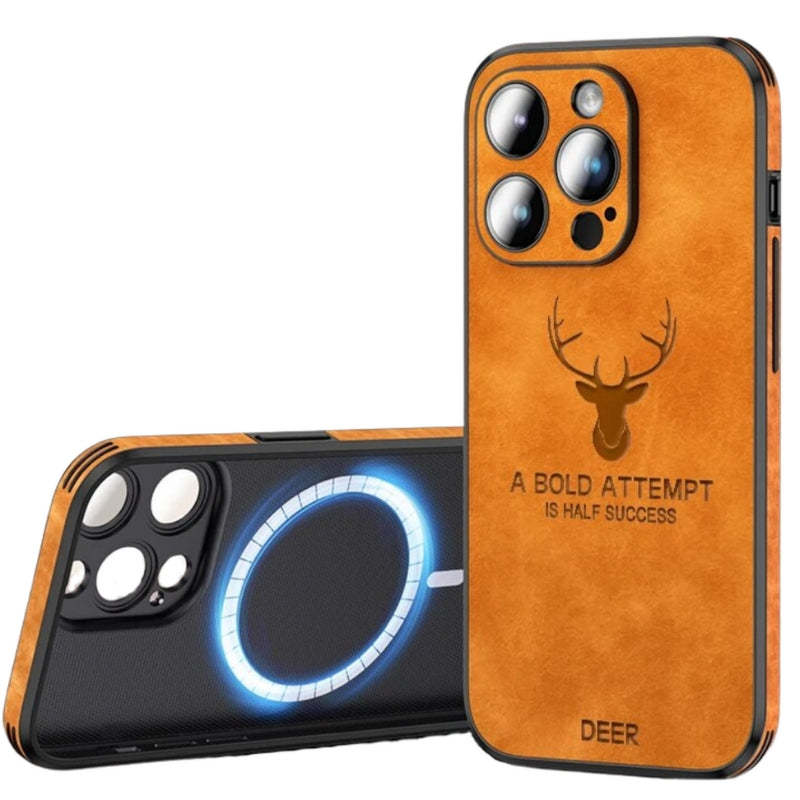 iPhone Hülle Hirschleder – Echtleder & Slim Fit
