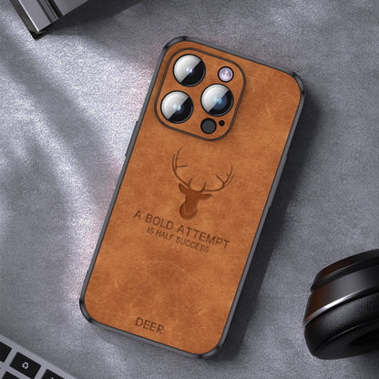 iPhone Hülle Hirschleder – Echtleder & Slim Fit