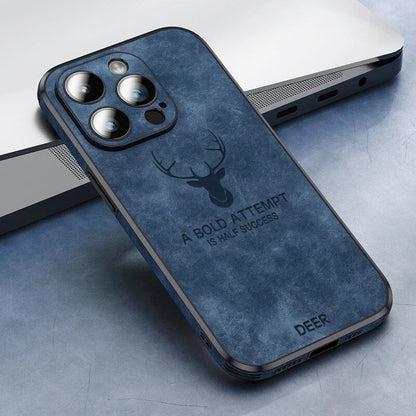 iPhone Hülle Hirschleder – Echtleder & Slim Fit