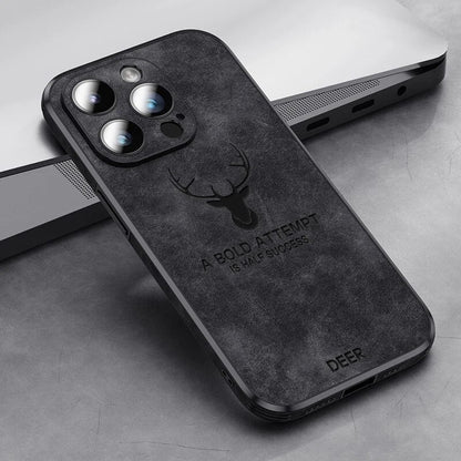 iPhone Hülle Hirschleder – Echtleder & Slim Fit