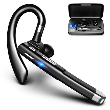 Bluetooth 5.1 Headset – Dual Mic Drahtlos Geräuschunterdrückung