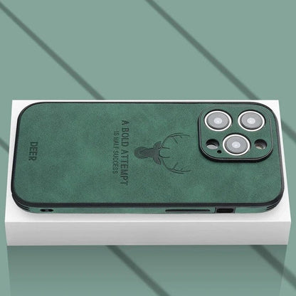 iPhone Hülle Hirschleder – Echtleder & Slim Fit