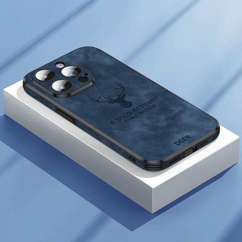 iPhone Hülle Hirschleder – Echtleder & Slim Fit