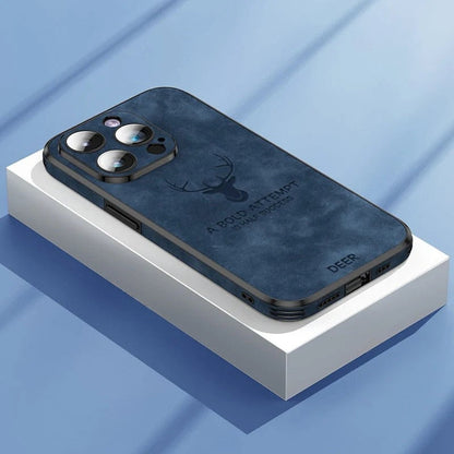 iPhone Hülle Hirschleder – Echtleder & Slim Fit