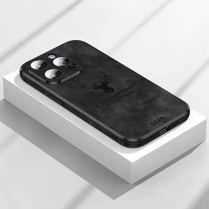 iPhone Hülle Hirschleder – Echtleder & Slim Fit