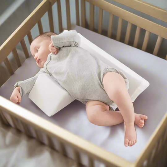 Anti-Roll Babykissen – Verstellbar Lagerungskissen & Seitenschläfer