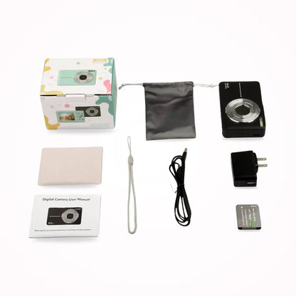 Vintage Digitalkamera – Retro Design & Kompakter Fotoapparat