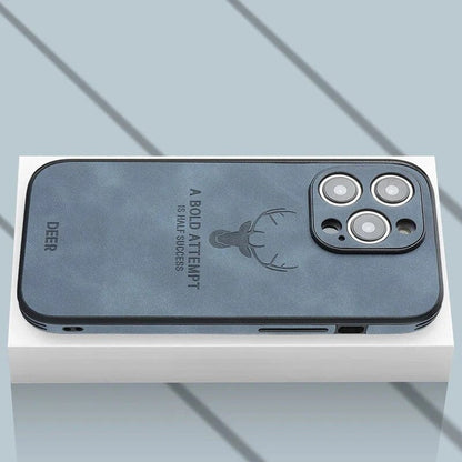 iPhone Hülle Hirschleder – Echtleder & Slim Fit