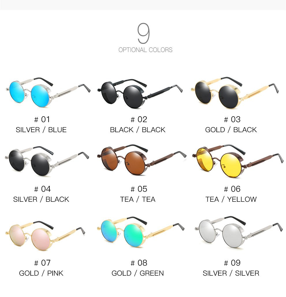 Vintage-Sonnenbrille Damen & Herren – Retro Design UV400