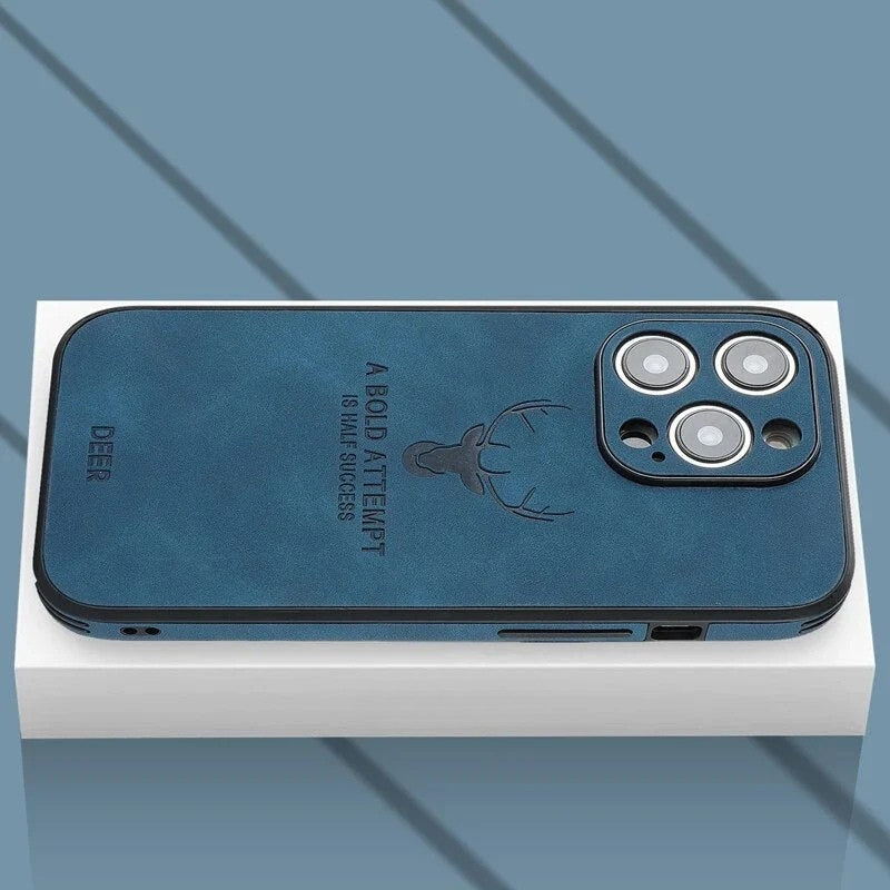 iPhone Hülle Hirschleder – Echtleder & Slim Fit