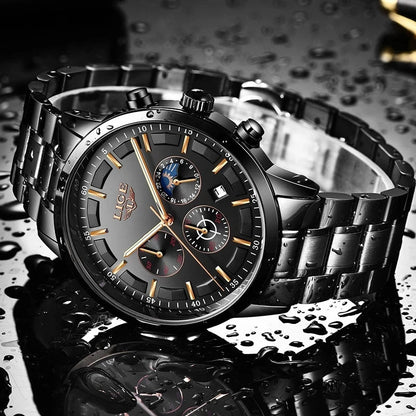Militäruhr Stahl Herren – Robust Quarzwerk & Analog