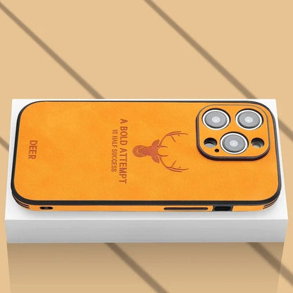 iPhone Hülle Hirschleder – Echtleder & Slim Fit