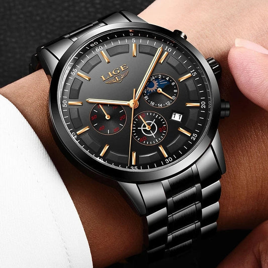 Militäruhr Stahl Herren – Robust Quarzwerk & Analog