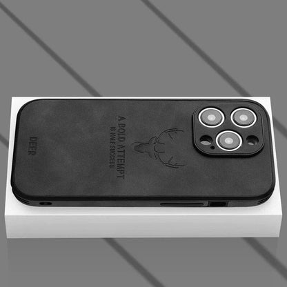 iPhone Hülle Hirschleder – Echtleder & Slim Fit