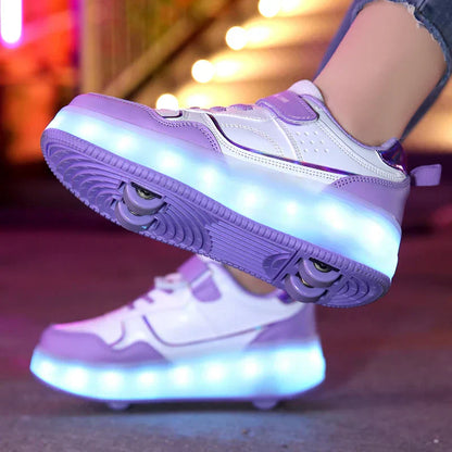 LED Rollschuhe Orthopädisch – Leuchtend Kinder & Erwachsene
