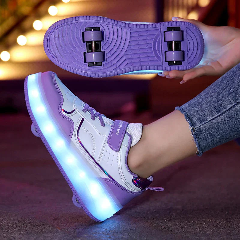 LED Rollschuhe Orthopädisch – Leuchtend Kinder & Erwachsene