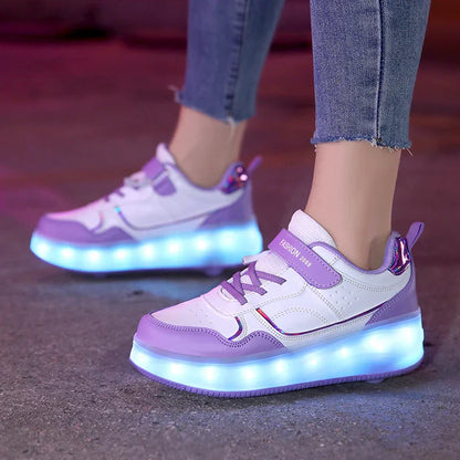 LED Rollschuhe Orthopädisch – Leuchtend Kinder & Erwachsene