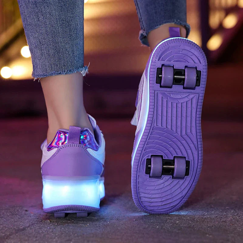 LED Rollschuhe Orthopädisch – Leuchtend Kinder & Erwachsene