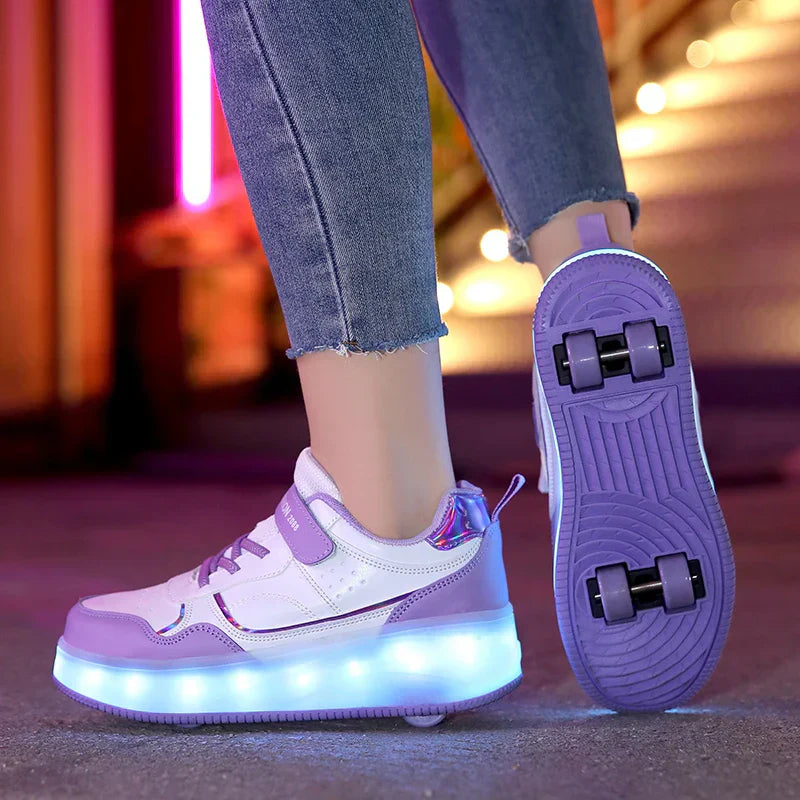 LED Rollschuhe Orthopädisch – Leuchtend Kinder & Erwachsene