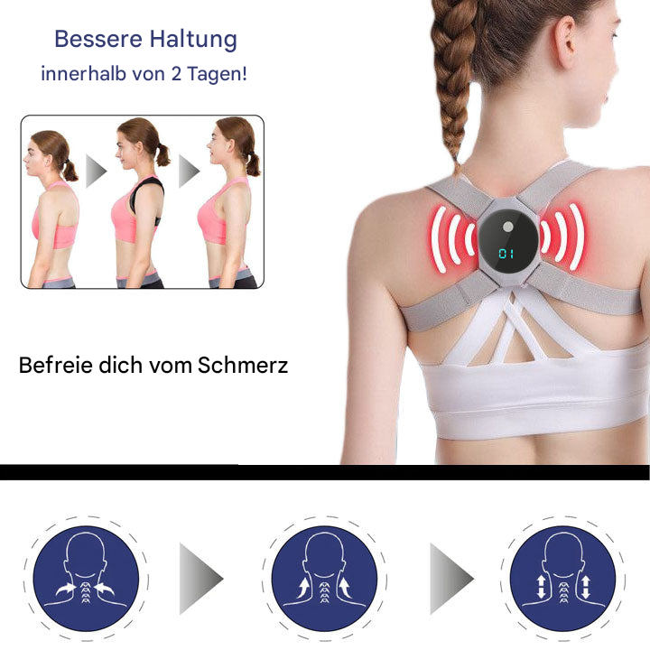 EMS-Haltungsbandage – Elektrische Muskelstimulation & Rückenkorrektur