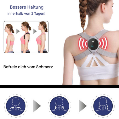 EMS-Haltungsbandage – Elektrische Muskelstimulation & Rückenkorrektur