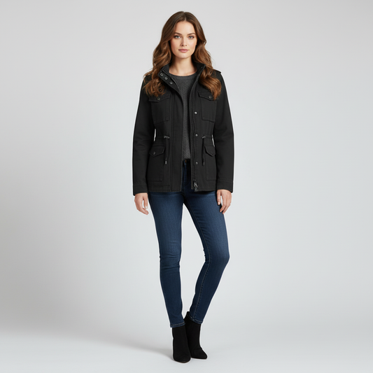 Moderne Damenjacke | Vielseitige Reißverschlussjacke für Damen