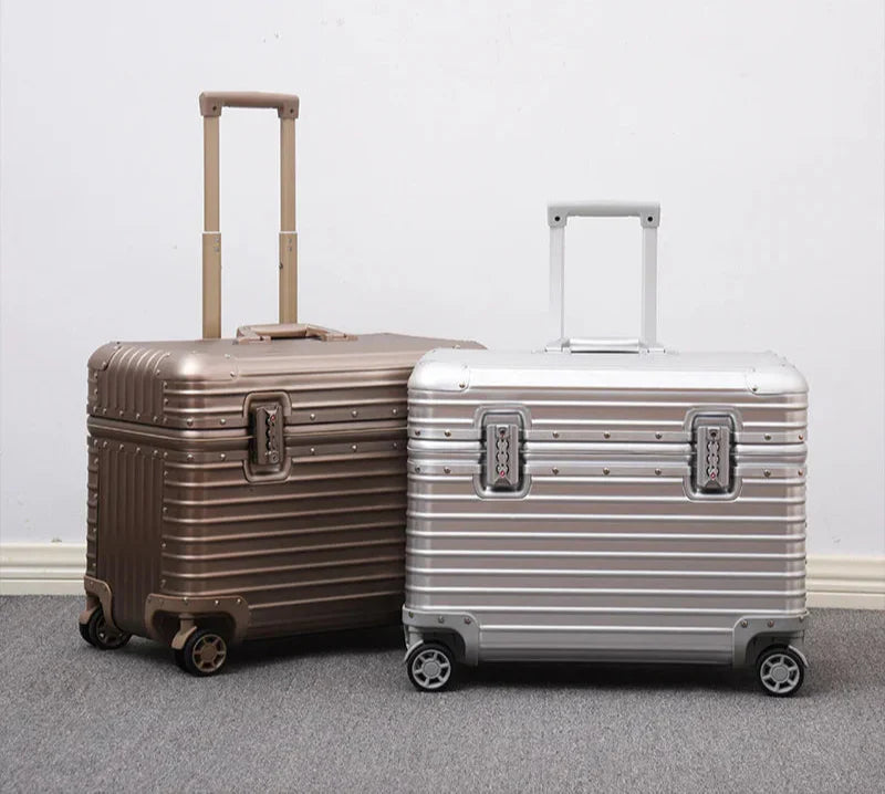 Hartschalenkoffer Aluminium-Magnesium – Leicht & TSA-Schloss