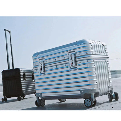 Hartschalenkoffer Aluminium-Magnesium – Leicht & TSA-Schloss