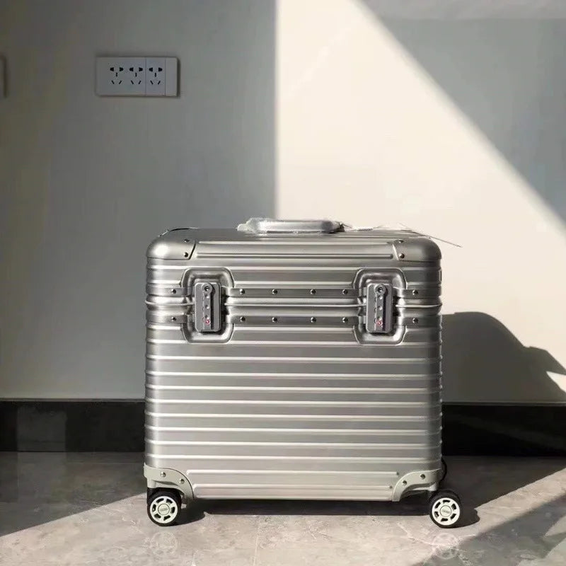 Hartschalenkoffer Aluminium-Magnesium – Leicht & TSA-Schloss