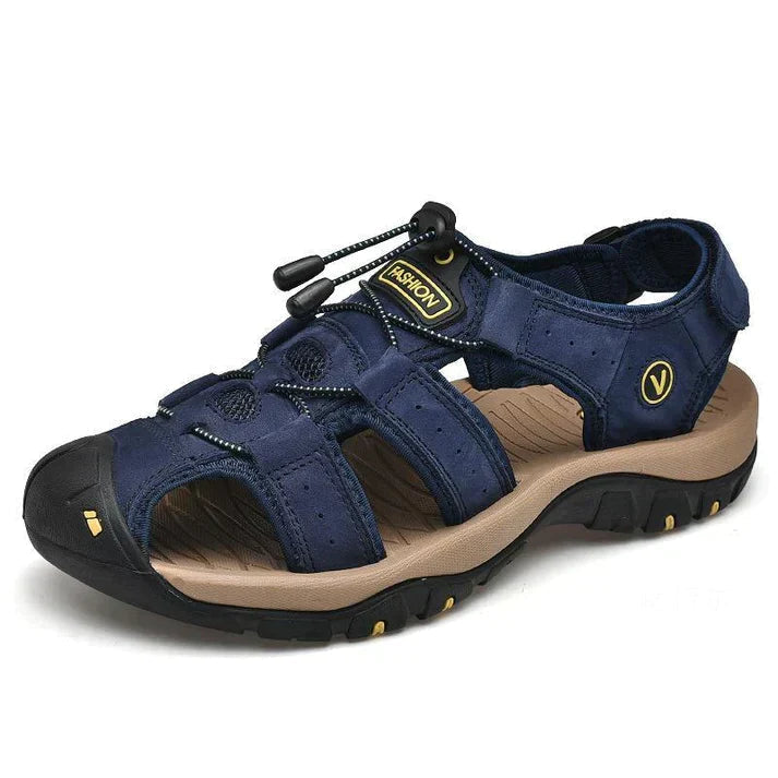 Orthopädische Herrensandalen – Fußgewölbestütze & Komfort
