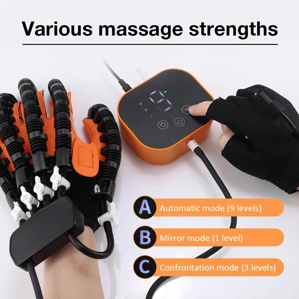Elektrischer Rehabilitationshandschuh 3-in-1 – Schlaganfall & Handtherapie