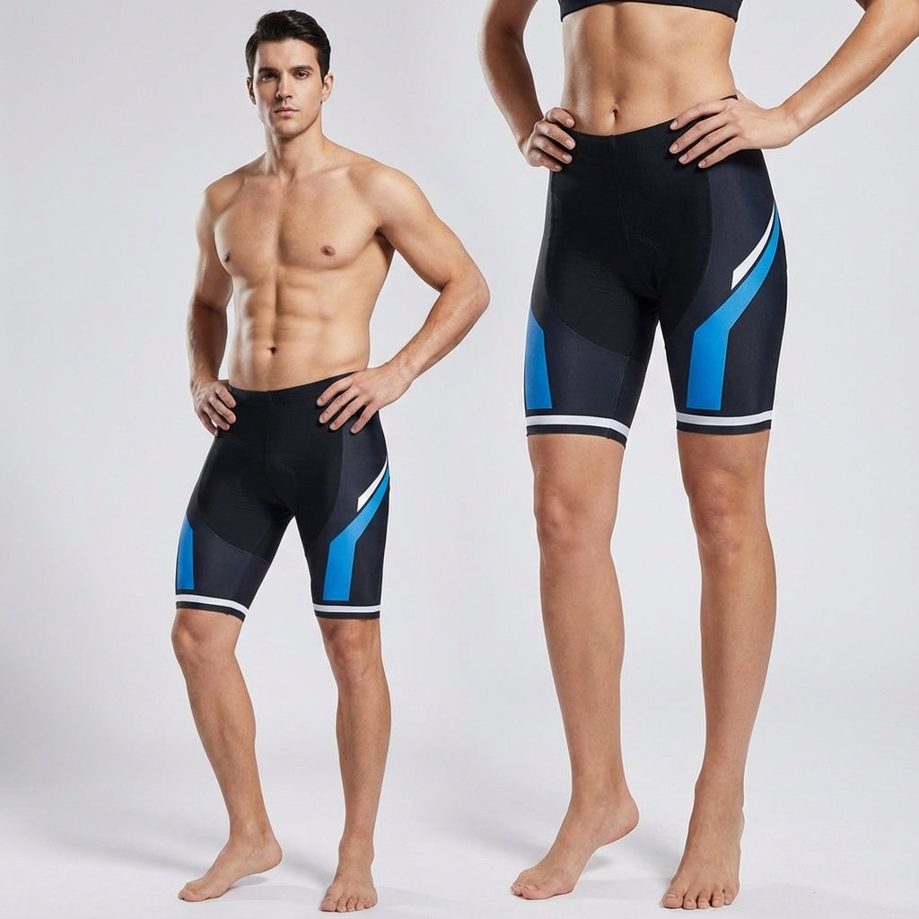 Fahrradshorts mit Polsterung – Unisex Gepolstert & Atmungsaktiv