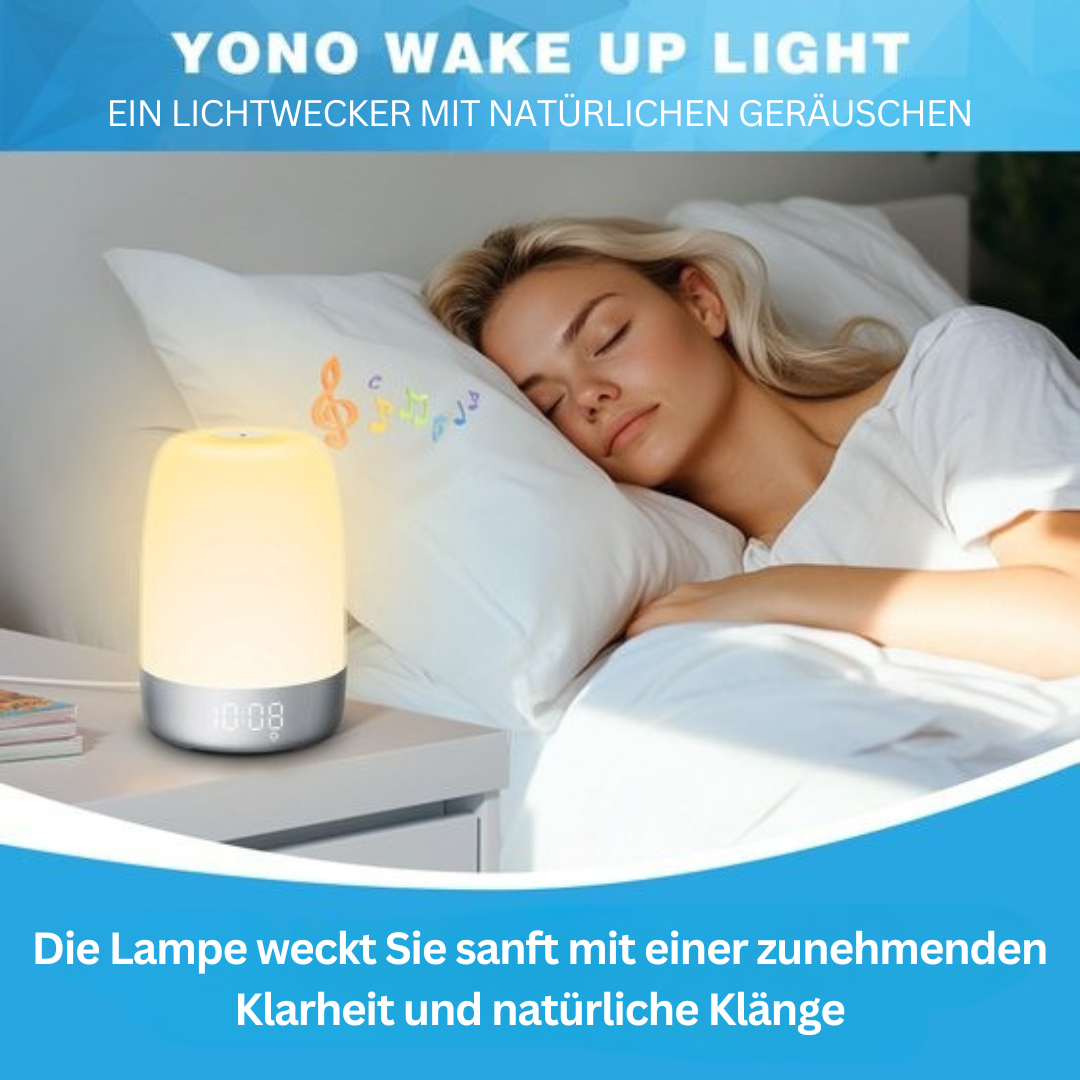 Wake-up-Light – Naturklänge Lichtwecker & Sonnenaufgang Simulation