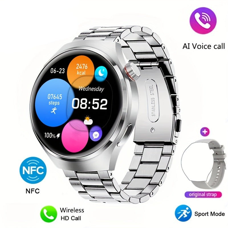Herren Smartwatch – NFC Bluetooth Gesundheitstracking