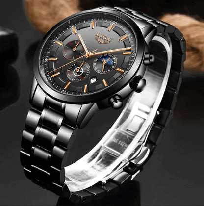 Militäruhr Stahl Herren – Robust Quarzwerk & Analog