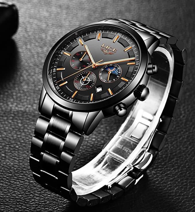Militäruhr Stahl Herren – Robust Quarzwerk & Analog