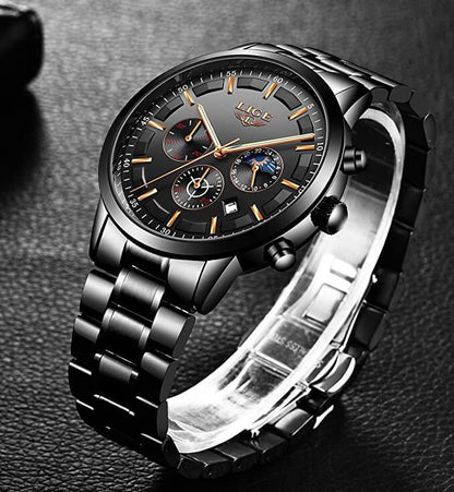 Militäruhr Stahl Herren – Robust Quarzwerk & Analog