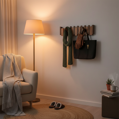 Holz Klaviergarderobe – Freistehend Stilvolles Wohndesign