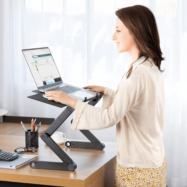 Laptopständer 360° – Ergonomisch Faltbar & Höhenverstellbar