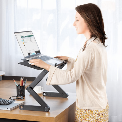 Laptopständer 360° – Ergonomisch Faltbar & Höhenverstellbar