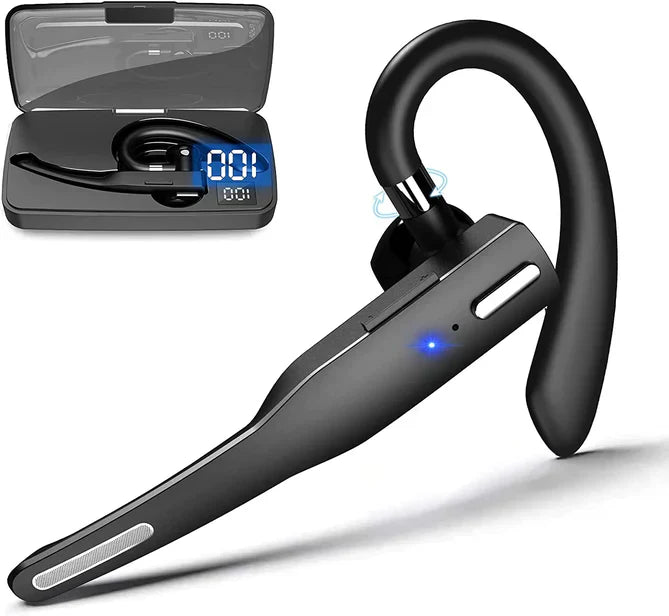 Bluetooth 5.1 Headset – Dual Mic Drahtlos Geräuschunterdrückung