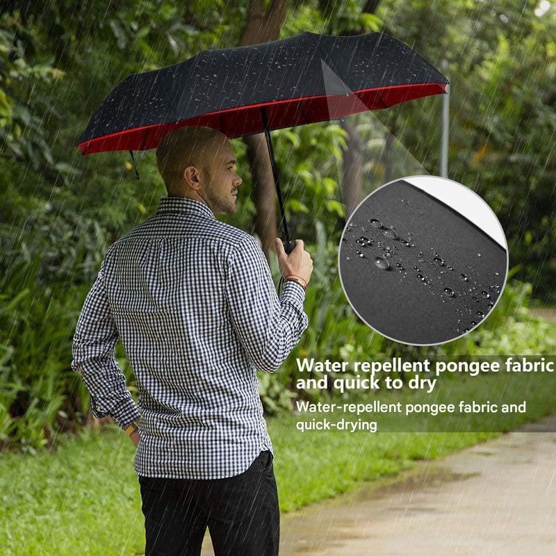 Faltbarer Sturmfester Regenschirm – Windresistent & Kompakt
