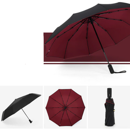 Faltbarer Sturmfester Regenschirm – Windresistent & Kompakt