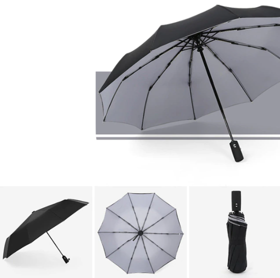 Faltbarer Sturmfester Regenschirm – Windresistent & Kompakt