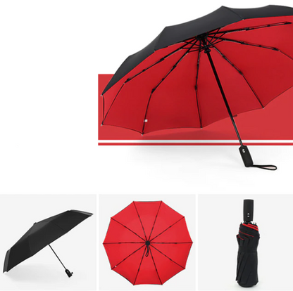 Faltbarer Sturmfester Regenschirm – Windresistent & Kompakt