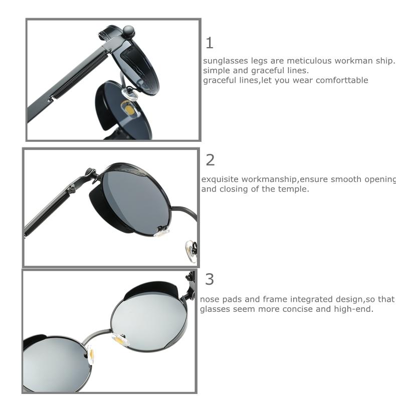 Vintage-Sonnenbrille Damen & Herren – Retro Design UV400