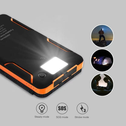 Solar-Powerbank – 4 Panels 3 USB-Ausgänge & Outdoor Aufladung