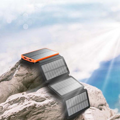 Solar-Powerbank – 4 Panels 3 USB-Ausgänge & Outdoor Aufladung