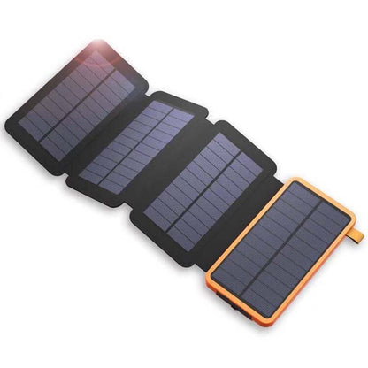 Solar-Powerbank – 4 Panels 3 USB-Ausgänge & Outdoor Aufladung