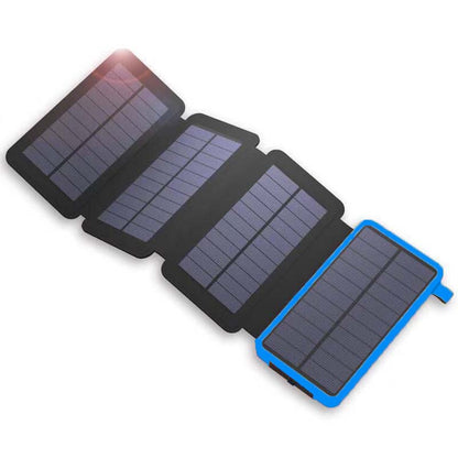 Solar-Powerbank – 4 Panels 3 USB-Ausgänge & Outdoor Aufladung